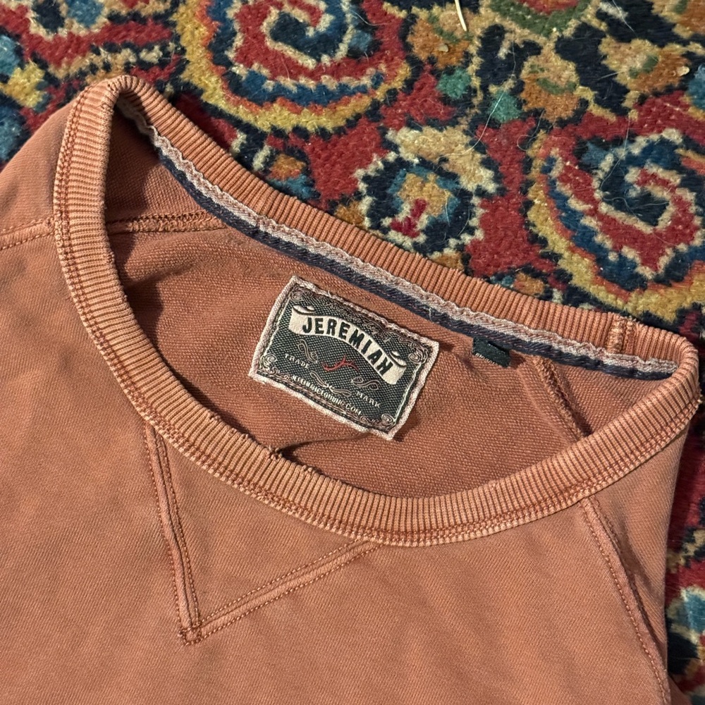 Jeremiah Rust Orange Sweatshirt